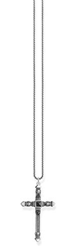THOMAS SABO Unisex Kreuz Kette 925 Sterling Silber...