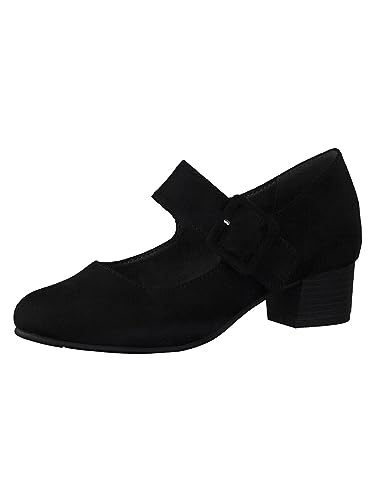 Jana Damen Pumps mit Riemen Kleiner Absatz Elegant...