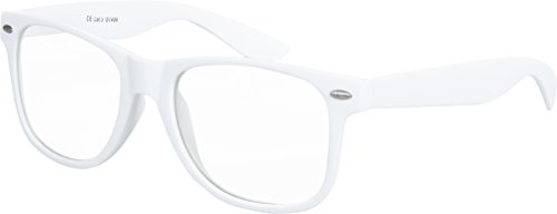 Balinco Nerd Sonnenbrille mit Klarglas matte...