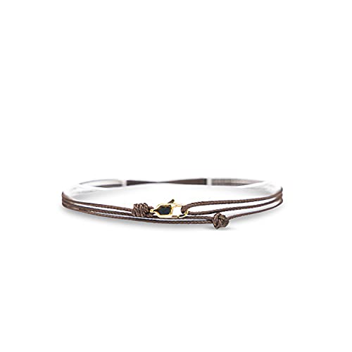 Made by Nami Dünnes Wickel-Armband Herren & Damen...