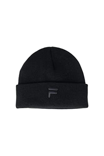 FILA Unisex BISMIL Tonal F Beanie-Mütze, Moonless...