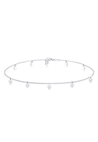 Elli Halskette Damen Choker Geo Kreis Basic Matt...