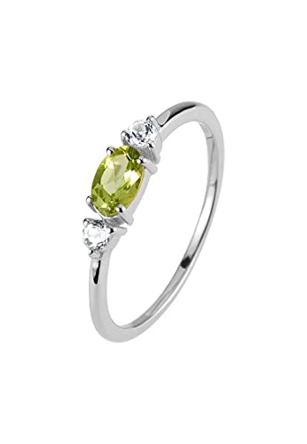 JACQUES LEMANS Ring Sterlingsilber mit Peridot
