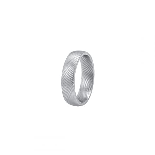 Tribal Spirit Damen Herren Ring Damaszener Stahl...
