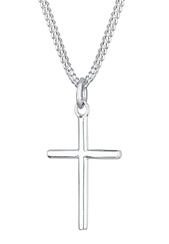 Elli Halskette Damen Kreuz Anhänger Basic aus 925...