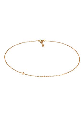 Elli Halskette Damen Choker Solitär mit Zirkonia...