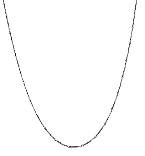 Kuzzoi Silber Halskette, Basic Kugelkette für...