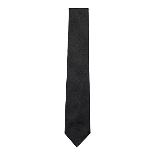 HUGO Herren Tie Cm 6 Krawatte, Schwarz (Black...
