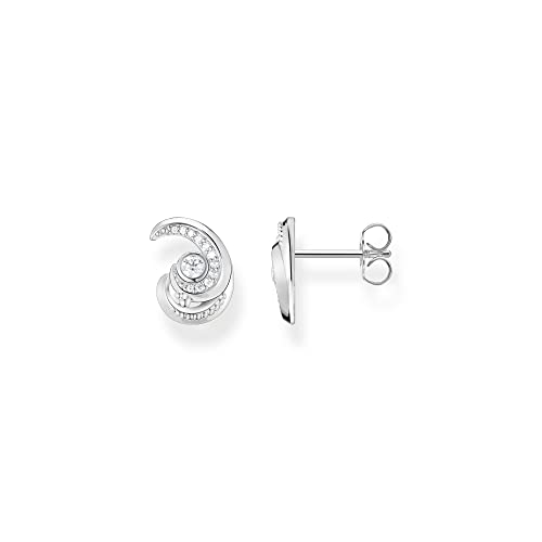 THOMAS SABO Damen Ohrstecker Welle mit Steinen 925...