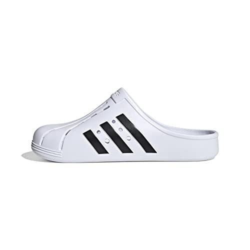 adidas Unisex Adilette Clogs Slide Sandal, FTWR...