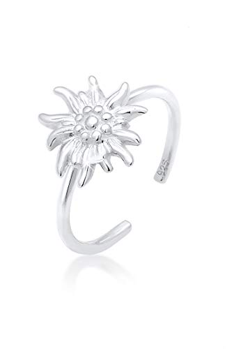 Elli Ring Damen Edelweiss Trachten Verstellbar in...