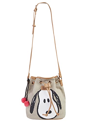 CODELLO Damen Tasche, Beuteltasche | Snoopy-Design...