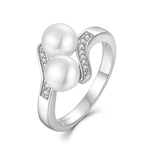 JO WISDOM Damen Ring Silber 925 mit 3A...