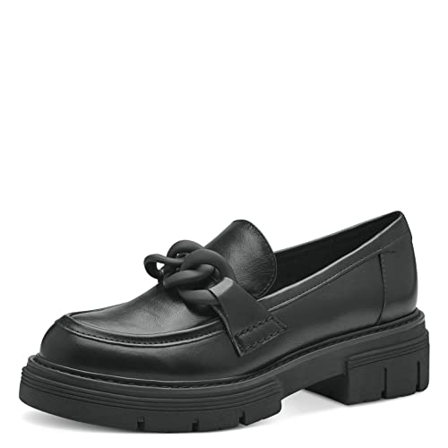 MARCO TOZZI Damen Loafer mit Plateau aus...