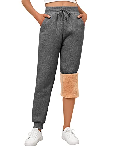 Vancavoo Jogginghose Damen Gefütterte Thermo...