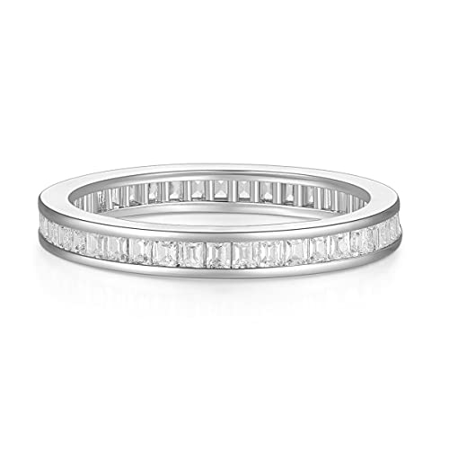 Titaniumcentral Damen Eternity Ring Zirkonia...