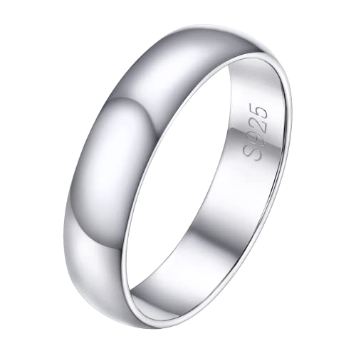 PROSILVER 925 Silber Verlobungsring für Männer...