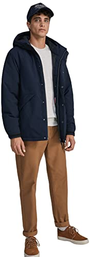 Springfield Herren Kapuze Jacke, Marineblau, Large