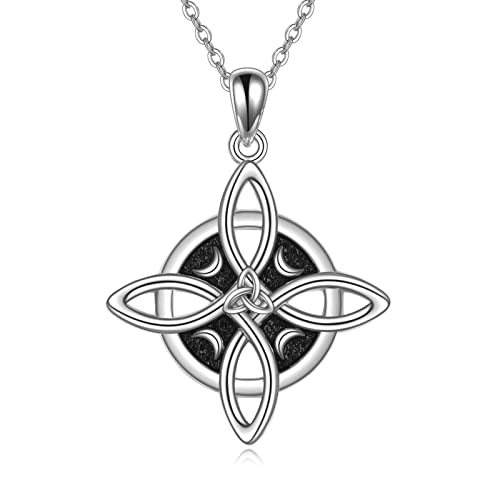 VONALA keltischer Halskette 925 Sterling Silber...