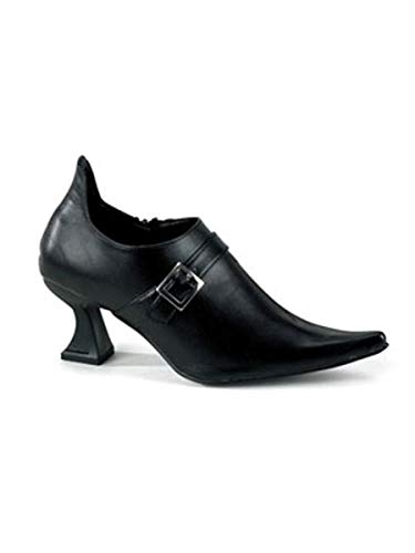 1 Paar Kostümschuhe Hexe,schwarz Gr. 38