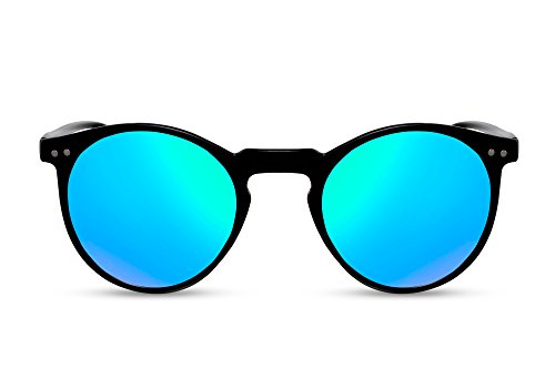 Cheapass Verspiegelte Sonnenbrille Rund-e Brille...