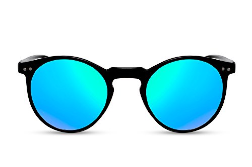 Cheapass Verspiegelte Sonnenbrille Rund-e Brille...