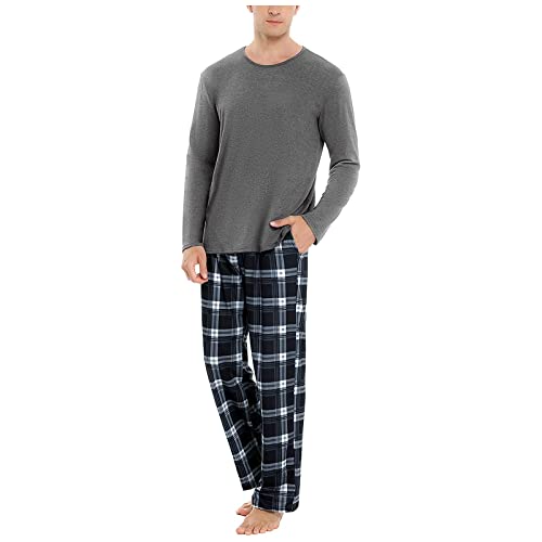 KPNV Pyjama für Männer mit Langer Hose und...
