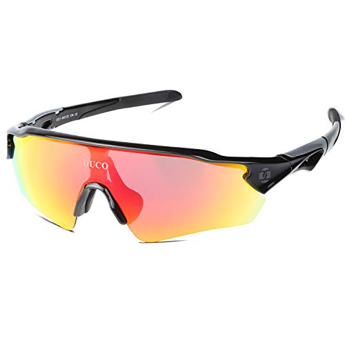 DUCO Radsportbrille Outdoor Sonnenbrille für...