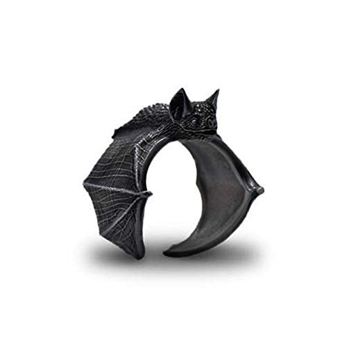 BlackAmazement Ring Größenverstellbar Uni...