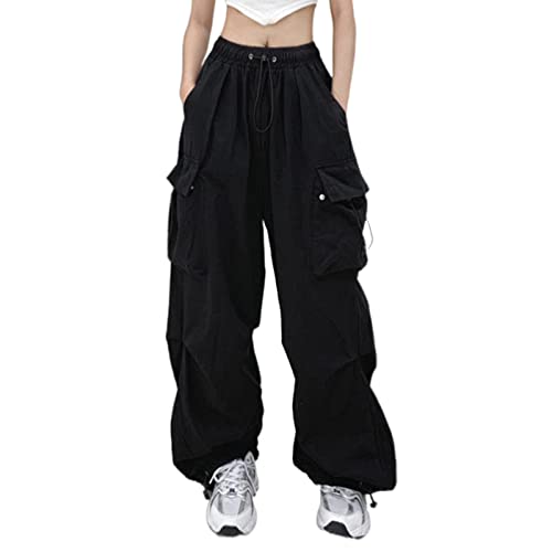 Cargohose Damen Baggy - Weite Hose Damen Hip Hop...