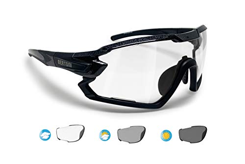 BERTONI Fahrradbrille Sport Sonnenbrille Radbrille...