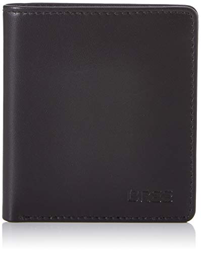 BREE Herren Pocket New 103 Geldbörse, Schwarz...