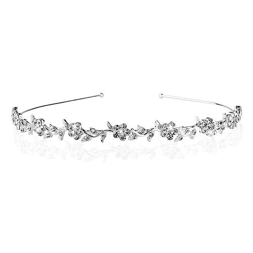 PLABBDPL Hochzeit Tiara,Braut Tiara mit verziert...