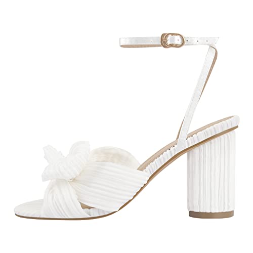 Only maker Damen Riemensandalen mit Schleife...