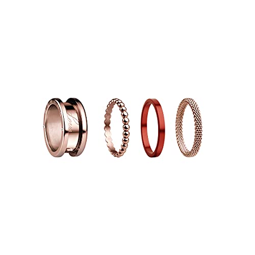 BERING Austauschbar Ring Set für Damen in Rosé...