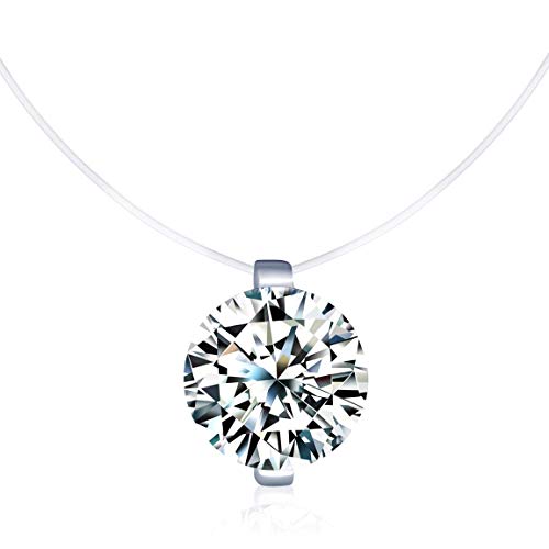 Unendlich U Kreativ Solitär Kette 925 Sterling...