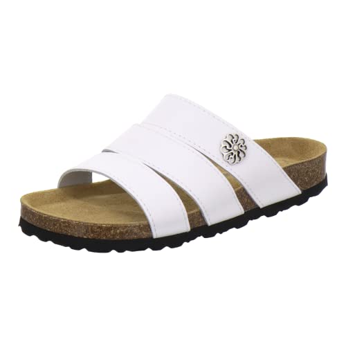 AFS-Schuhe 2113, Bequeme Damen Pantoletten echt...