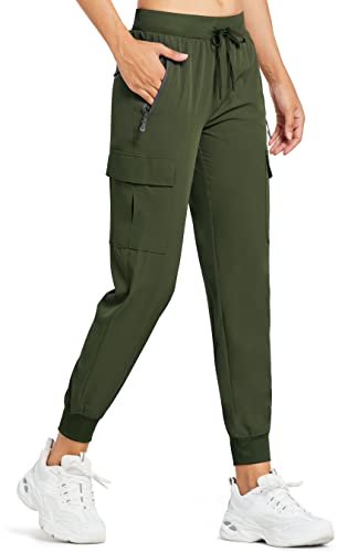 Comallan Damen Cargohose Jogginghose Leichte...