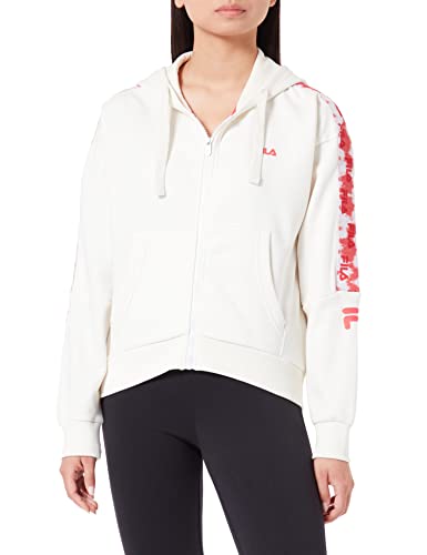 FILA Damen BERCHER Hoody Jacket, Cloud Dancer, M
