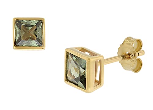 trendor Damen-Ohrstecker Gold 333 / 8K Ohrringe...