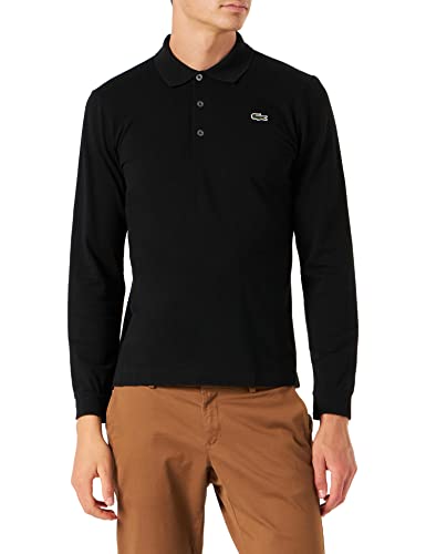 Lacoste Sport Herren YH9521 Poloshirt, Black, L