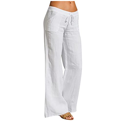 Generic Damen Leinenhose Langhose Lang...