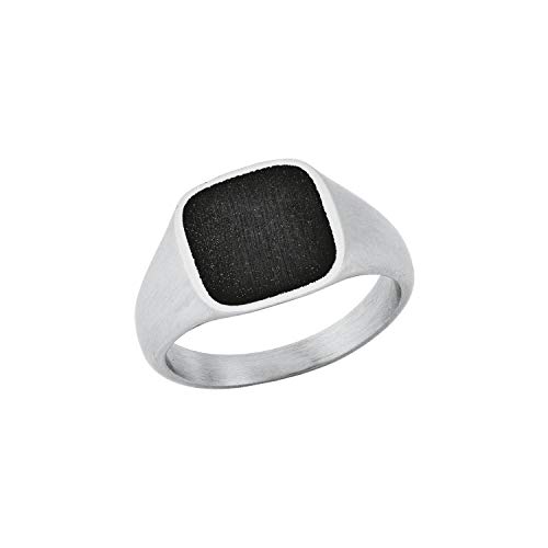 s.Oliver Ring Edelstahl Epoxy Herren Ringe,...