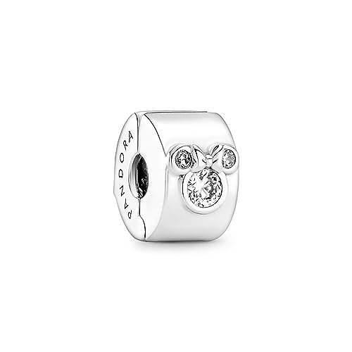 PANDORA DISNEY Charm Clip 'Mickey Mouse & Minnie...