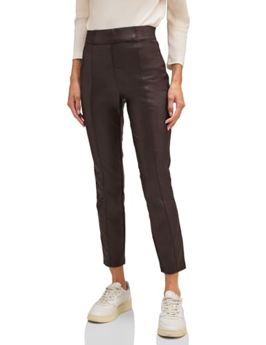 STREET ONE Damen A376701 Hose, Chestnut, 38W x 28L