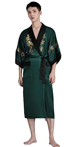 Bon amixyl Unisex-Bademantel, Kimono, japanisch,...