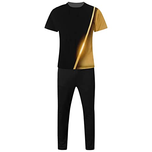 wjiNFDFG Winter Jogging Anzug Herren Herrenmode...