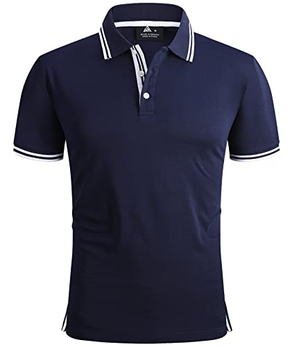 SwissWell Poloshirt Herren Sommer Schnelltrocknend...