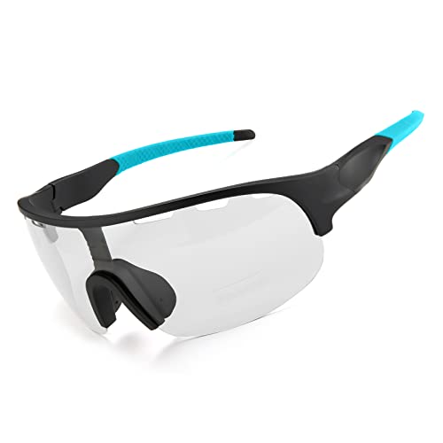 SAWUTPV Fahrradbrille Selbsttönend Winddicht...