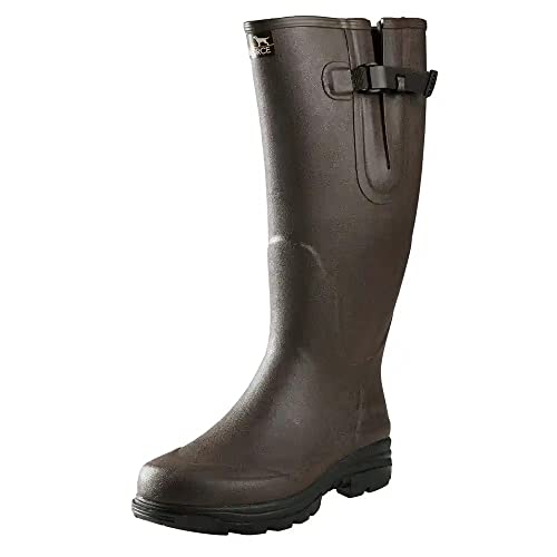 Parforce Gummistiefel mit Neoprenfutter Braun 46